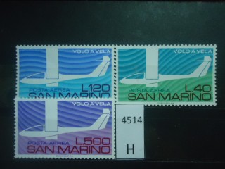 Фото марки Сан Марино 1974г серия **
