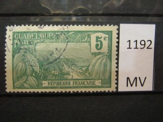 Фото марки Франц. Гваделупа 1905г