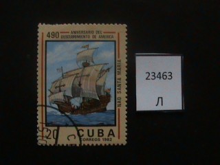 Фото марки Куба 1982г