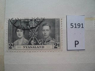 Фото марки Брит. Ньяссаленд 1937г