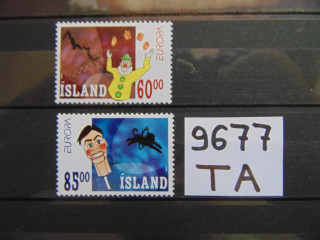 Фото марки Исландия серия 2002г **