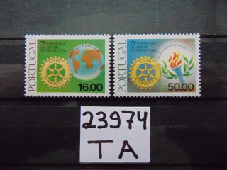 Фото марки Португалия серия 1980г **