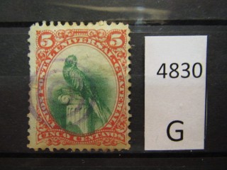 Фото марки Гватемала 1881г