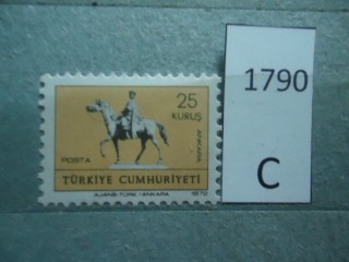 Фото марки Турция 1972г **