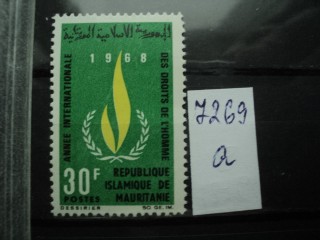 Фото марки Мавритания *
