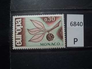 Фото марки Монако 1965г **