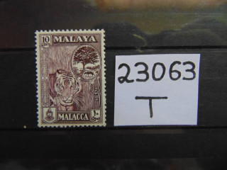 Фото марки Британская Малайя 1960г **