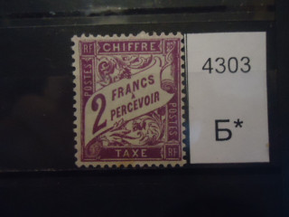 Фото марки Франция 1884г **