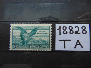 Фото марки Новая Каледония марка авиапочта 1944г *
