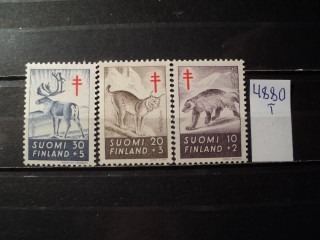 Фото марки Финляндия серия 1957г **
