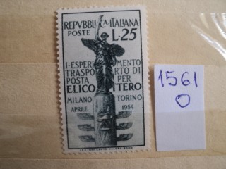 Фото марки Италия 1954г **