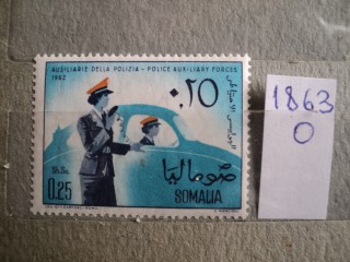 Фото марки Сомали 1963г **