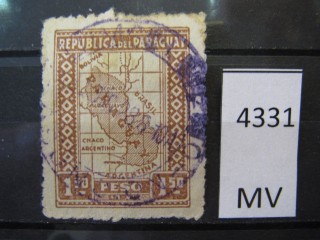 Фото марки Парагвай 1927г