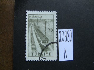Фото марки Турция 1960г