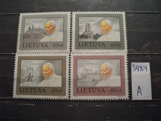 Фото марки Литва серия 1993г **