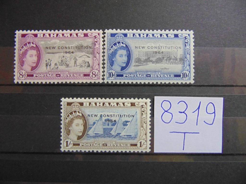 Фото марки Британские Багамы 1964г **