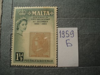 Фото марки Брит. Мальта **