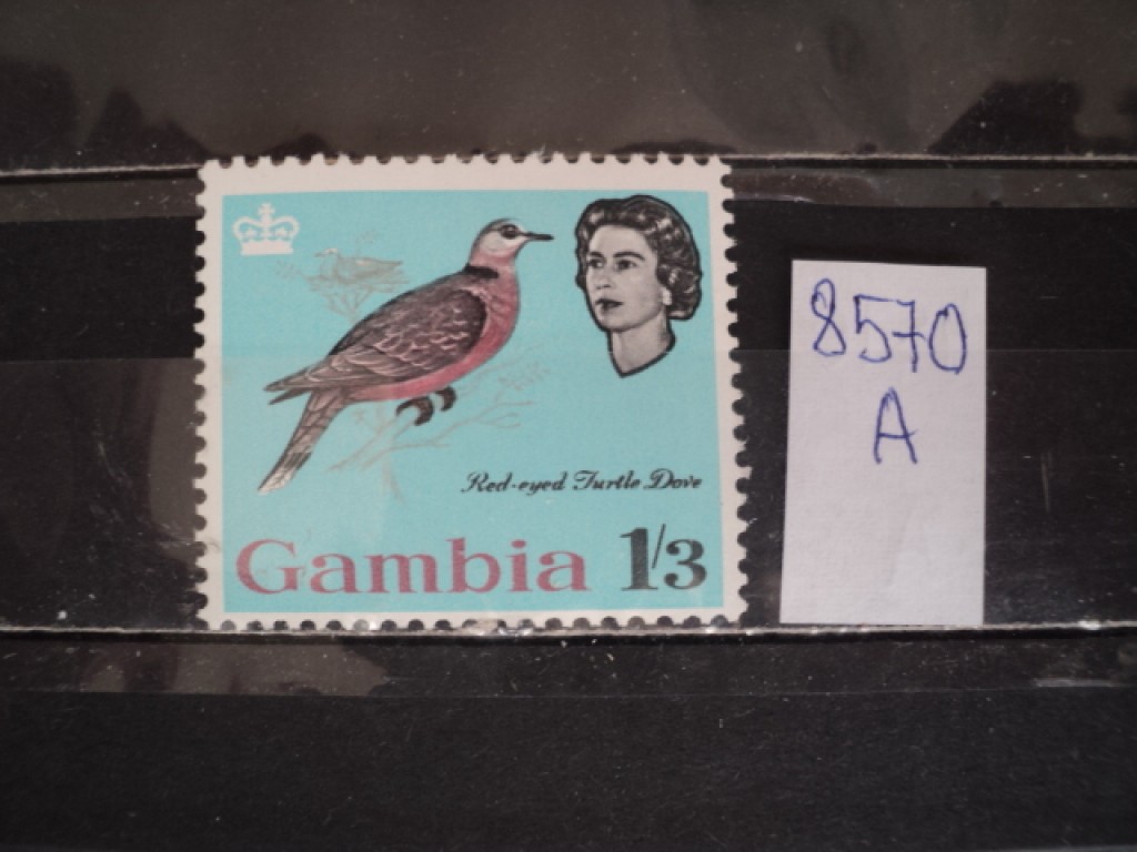 Фото марки Брит. Гамбия 1963г *