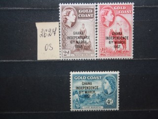 Фото марки Гана 1957г **
