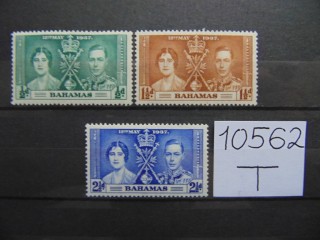 Фото марки Британские Багамы серия 1937г **