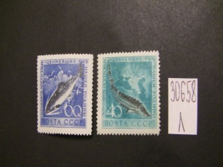 Фото марки СССР 1958г серия **