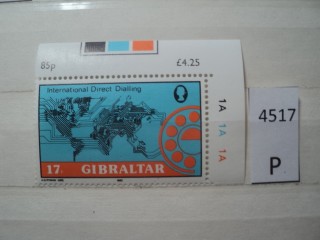 Фото марки Гибралтар 1982г **