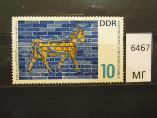 Фото марки ГДР 1966г *