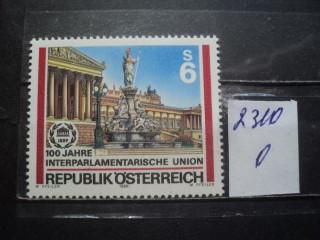 Фото марки Австрия 1989г **