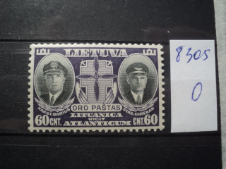 Фото марки Литва 1934г **