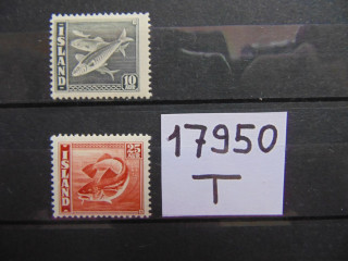 Фото марки Исландия 1945г *