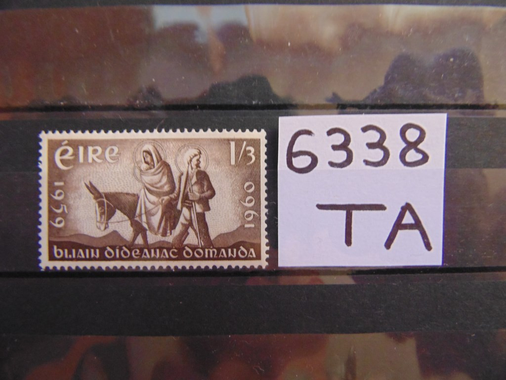 Фото марки Ирландия 1960г **