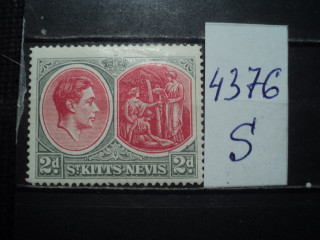 Фото марки Ст. Киттс Невис 1938г *