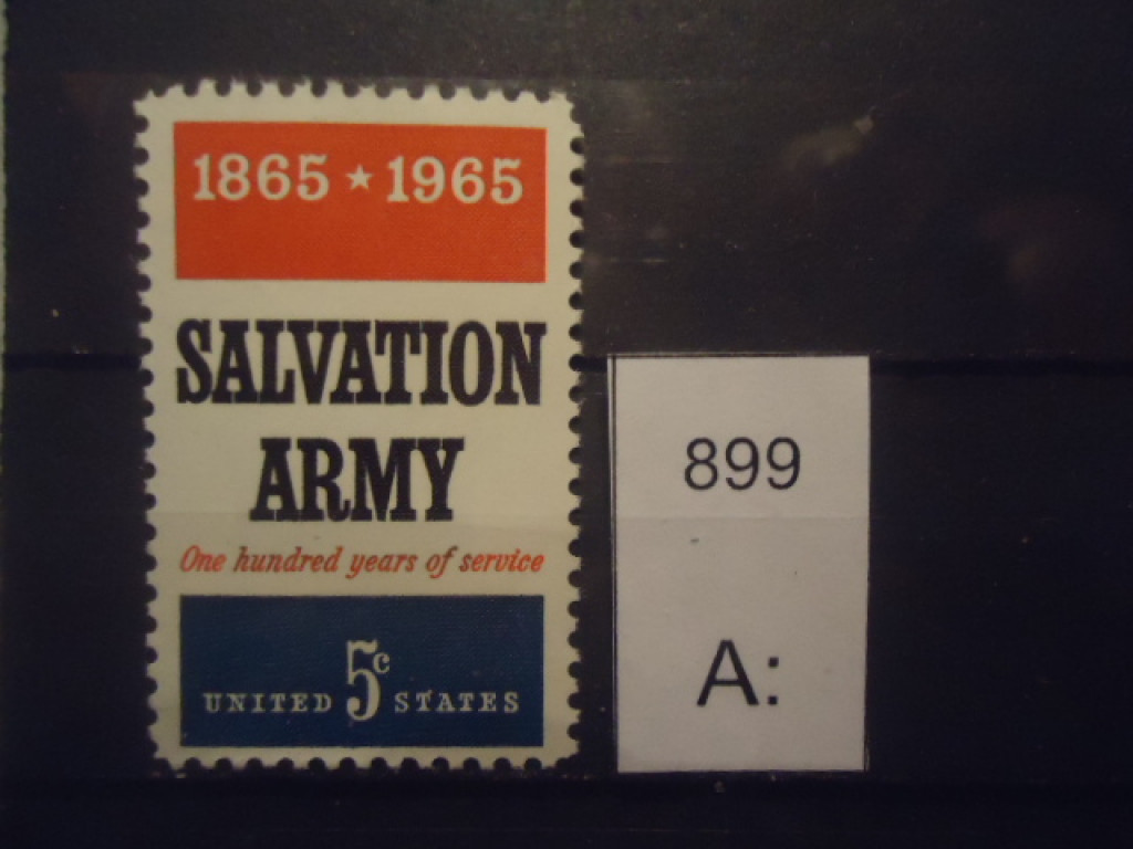 Фото марки США 1964г **