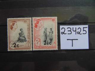 Фото марки Британский Свазиленд 1961г **