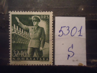 Фото марки Хорватия 1 м *
