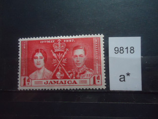 Фото марки Брит. Ямайка 1937г *