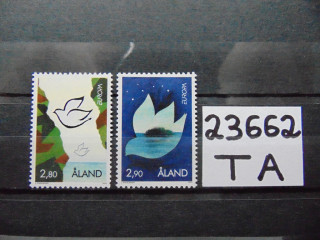 Фото марки Аландские Острова серия 1995г **