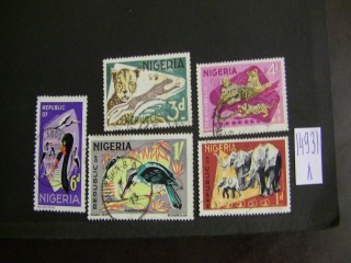 Фото марки Нигер 1965-72гг