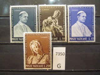 Фото марки Ватикан 1964г серия *