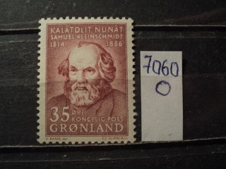 Фото марки Гренландия 1964г **