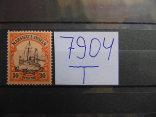 Фото марки Немецкие Маршаловы острова 1901г *