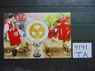 Фото марки Британский Джерсей блок 2005г **