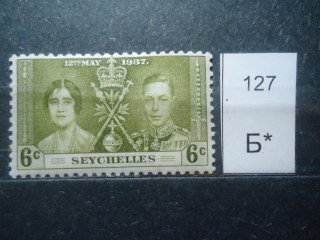 Фото марки Брит. Сейшельские острова 1937г *