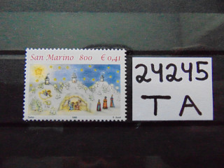 Фото марки Сан Марино марка 1999г **