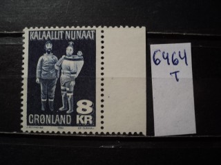 Фото марки Гренландия 1980г **