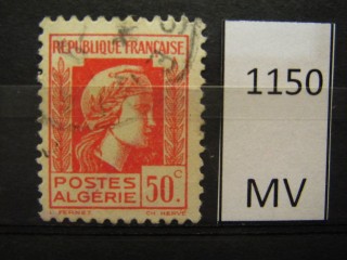 Фото марки Франц. Алжир 1944г