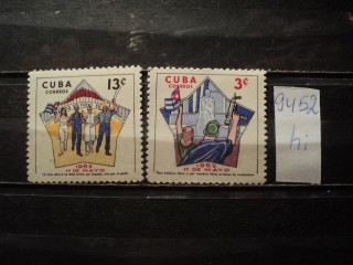 Фото марки Куба 1963г *