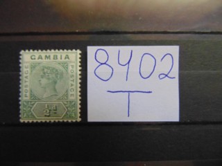 Фото марки Британская Гамбия 1898г *