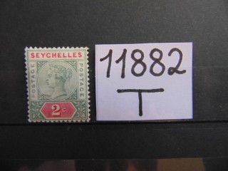 Фото марки Британские Сейшелы 1890г *