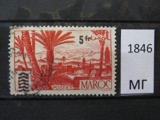 Фото марки Марокко 1950г